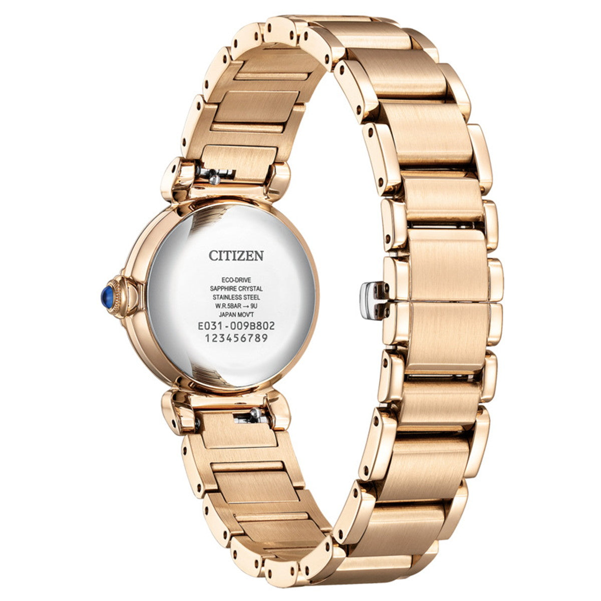 シチズン エル CITIZEN L エコドライブ 腕時計 レディース EM1123-89D 白蝶貝文字板 ROUND Collection スズラン モチーフ【2024 新作】