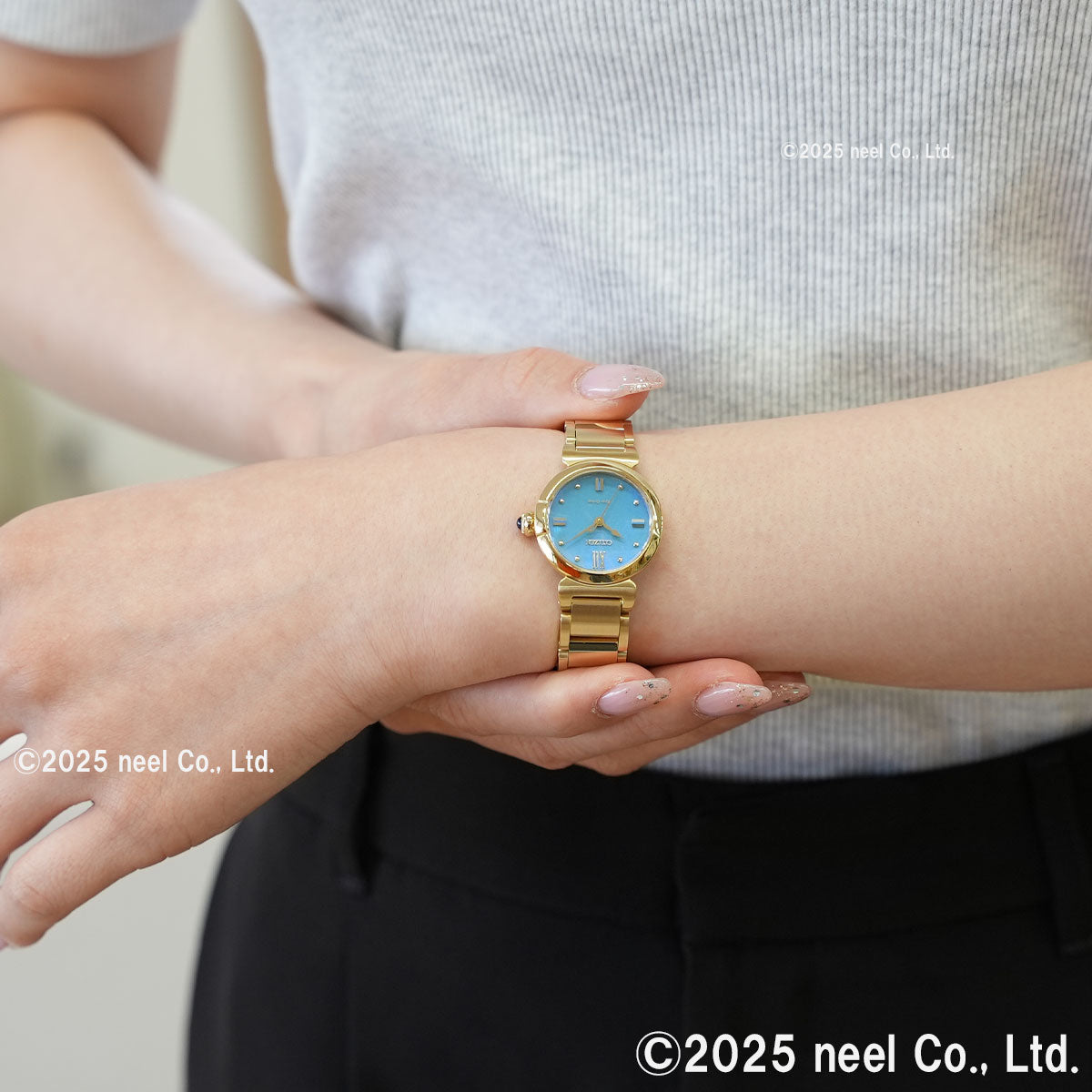 シチズン エル CITIZEN L エコドライブ 限定モデル 腕時計 レディース EM1133-85L ROUND Collection【2025 新作】