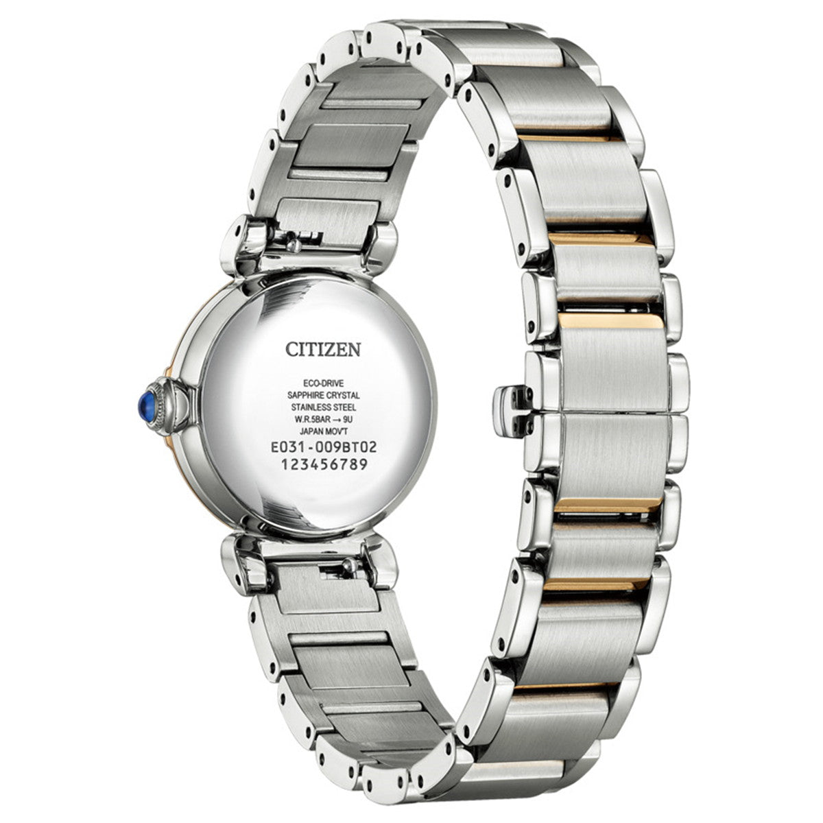 シチズン エル CITIZEN L エコドライブ 腕時計 レディース EM1136-87D 白蝶貝文字板 ROUND Collection スズラン モチーフ【2024 新作】