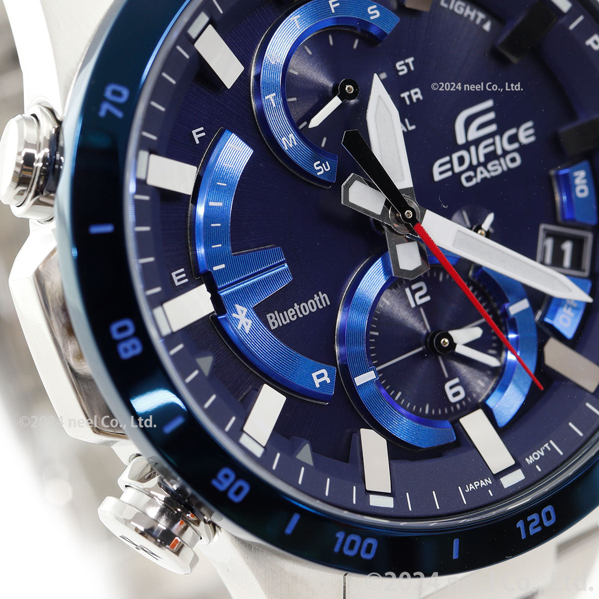 カシオ エディフィス CASIO EDIFICE Bluetooth ブルートゥース 対応 ソーラー 腕時計 メンズ EQB-900DB-2AJF