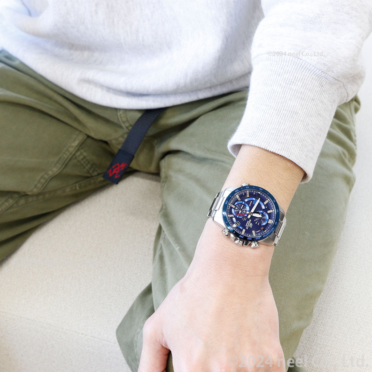 カシオ エディフィス CASIO EDIFICE Bluetooth ブルートゥース 対応 ソーラー 腕時計 メンズ EQB-900DB-2AJF
