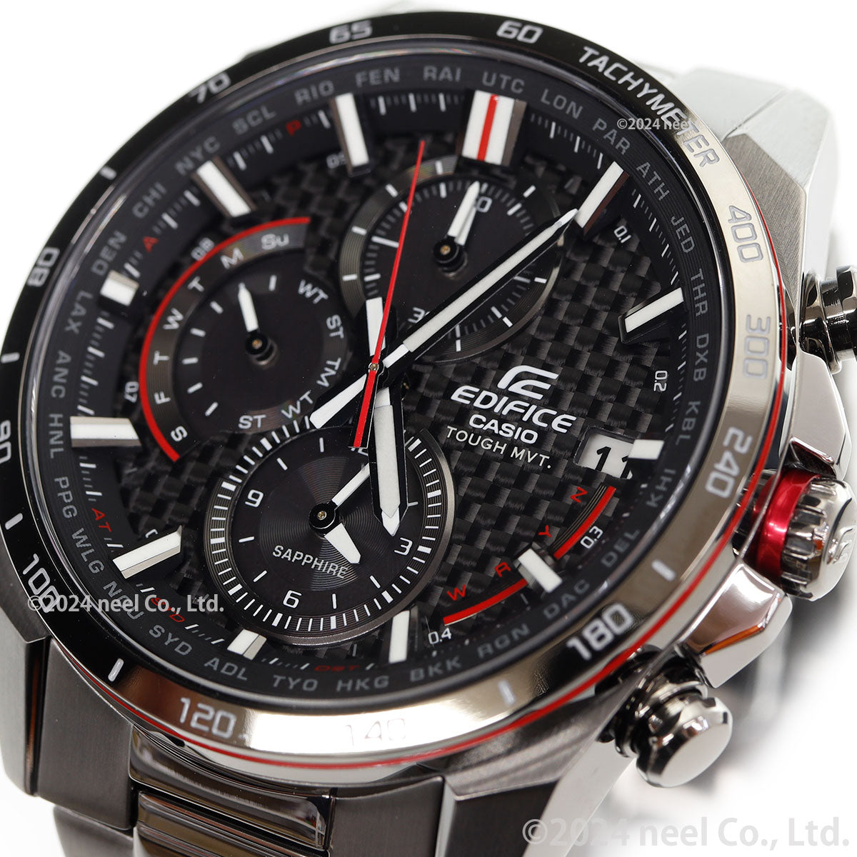 カシオ エディフィス CASIO EDIFICE 電波 ソーラー 電波時計 腕時計 メンズ タフソーラー クロノグラフ EQW-A2000DC-1AJF