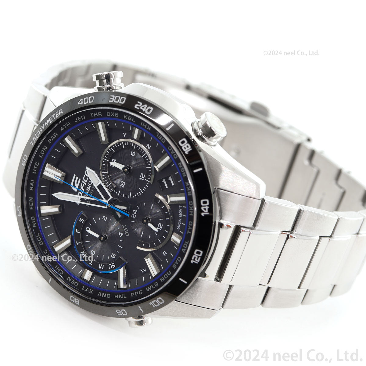 カシオ エディフィス CASIO EDIFICE 電波 ソーラー 電波時計 腕時計 メンズ タフソーラー クロノグラフ EQW-T650DB-1AJF