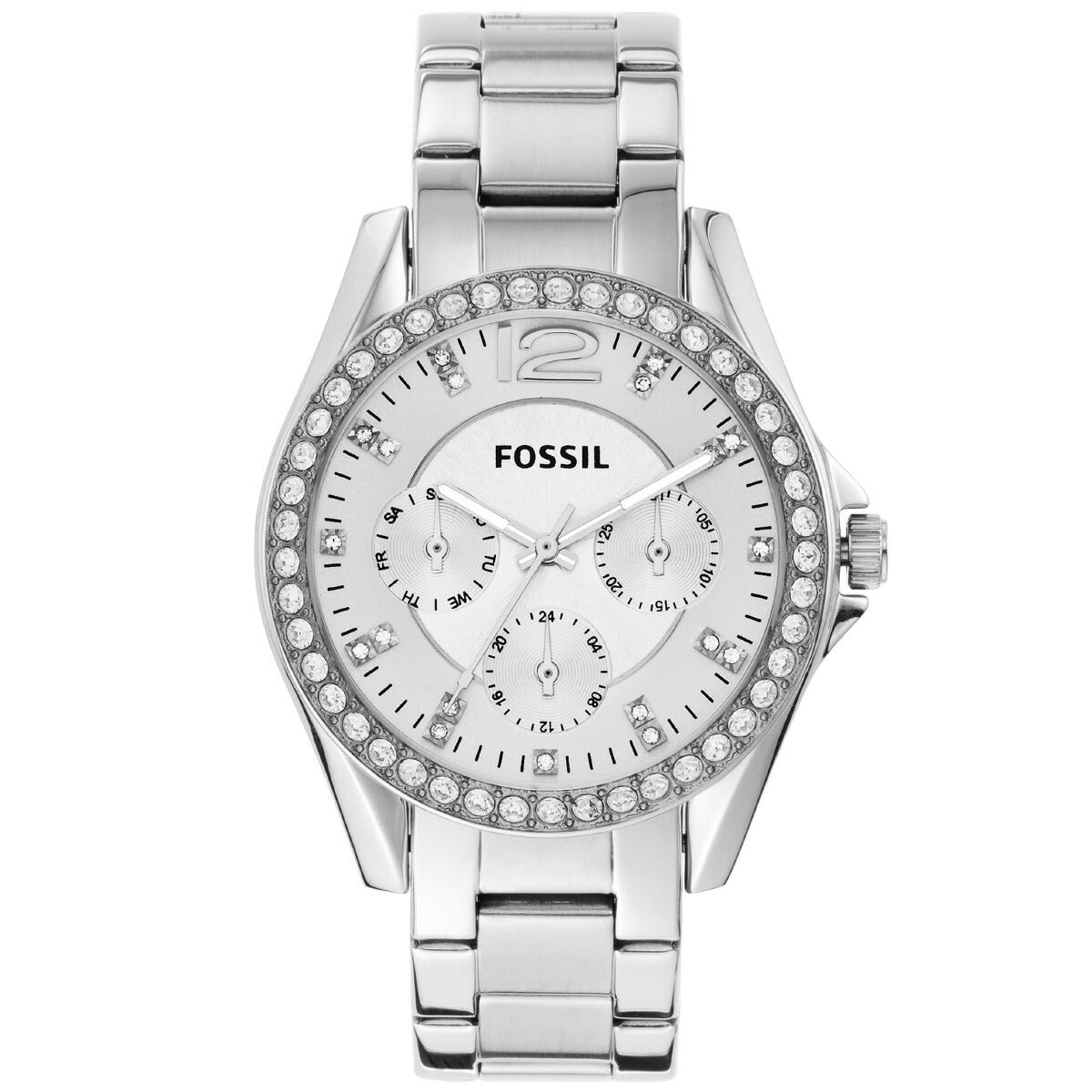 フォッシル FOSSIL 腕時計 レディース RILEY マルチファンクション ステンレススチールウォッチ ES3202