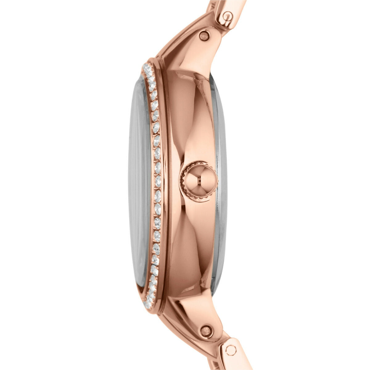 フォッシル FOSSIL 腕時計 レディース VIRGINIA ローズトーン ステンレススチールウォッチ ES3284