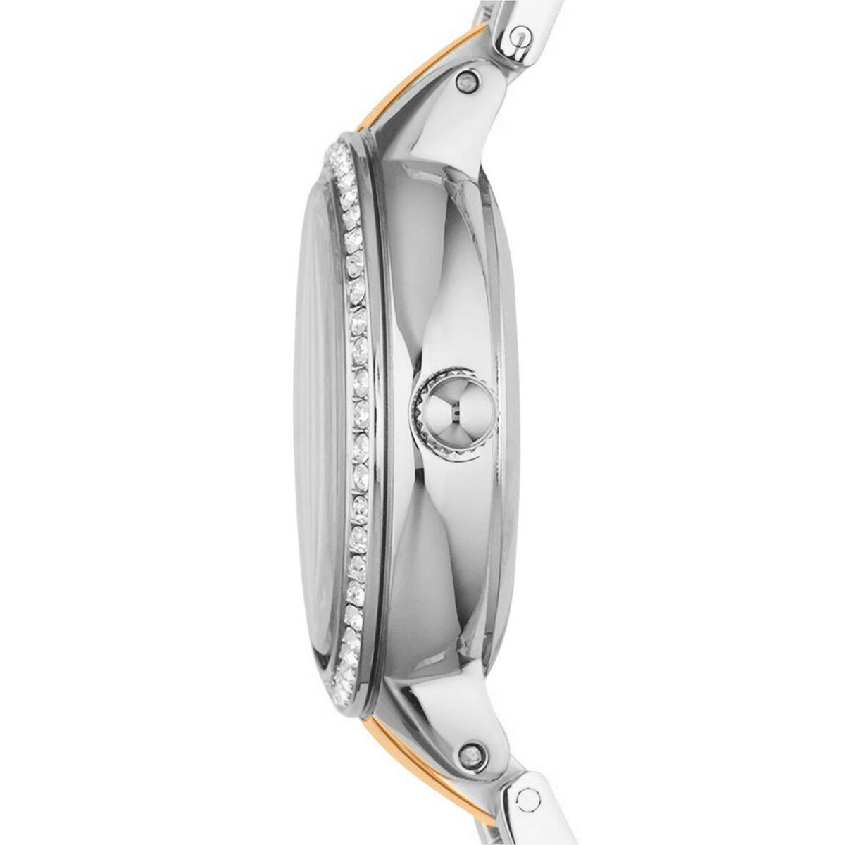 フォッシル FOSSIL 腕時計 レディース VIRGINIA ツートーン ステンレススチールウォッチ ES3405