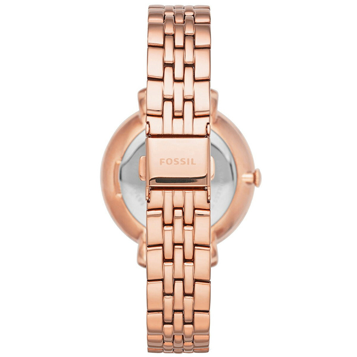 フォッシル FOSSIL 腕時計 レディース JACQUELINE 三針 ローズゴールドトーン ステンレススチールウォッチ ES3546