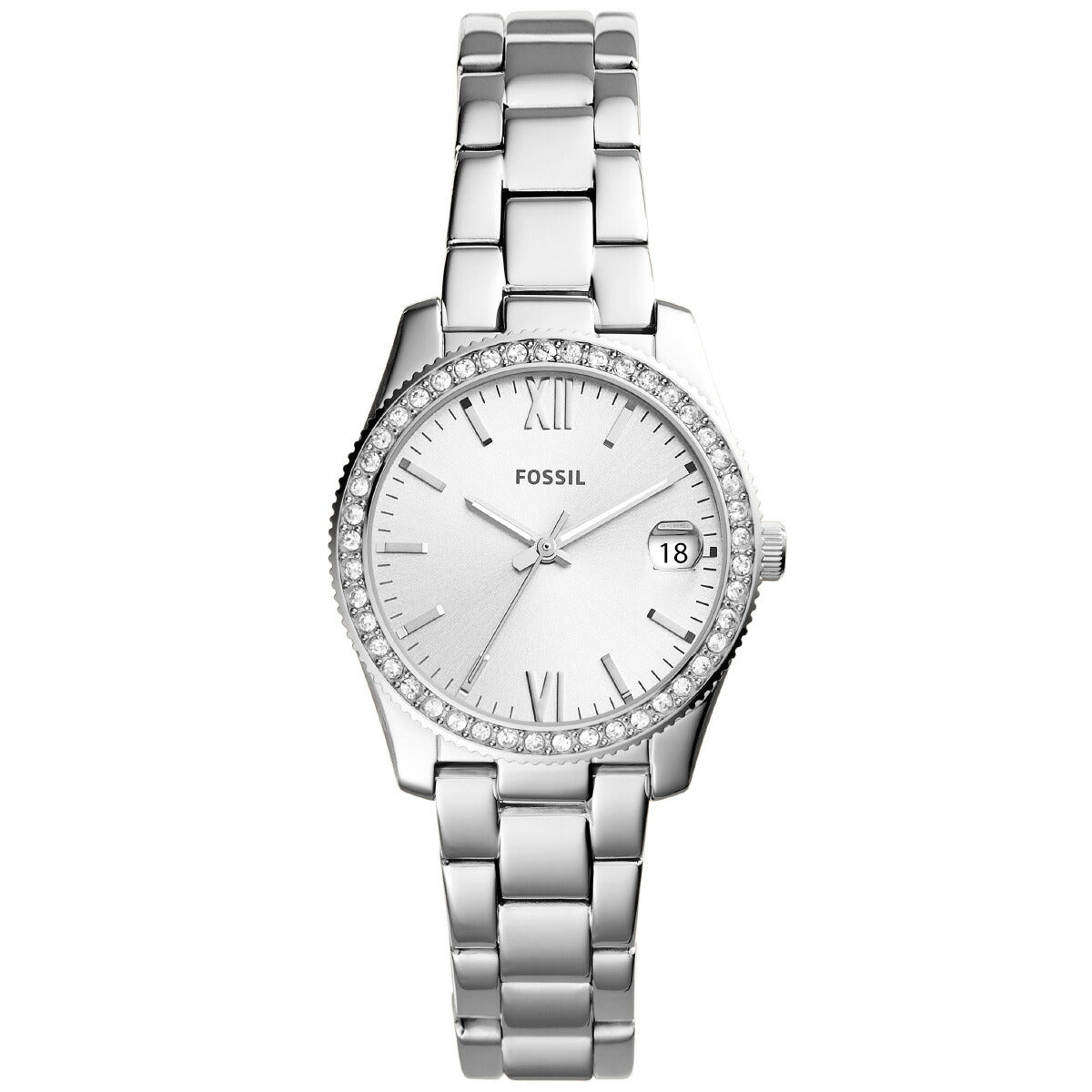 フォッシル FOSSIL 腕時計 レディース SCARLETTE MINI 三針デイト ステンレススチールウォッチ ES4317