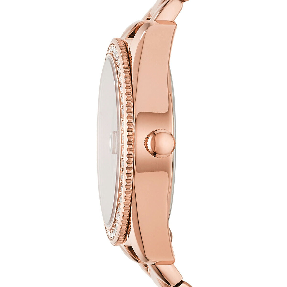 フォッシル FOSSIL 腕時計 レディース SCARLETTE MINI 三針デイト ローズゴールドトーン ステンレススチールウォッチ ES4318