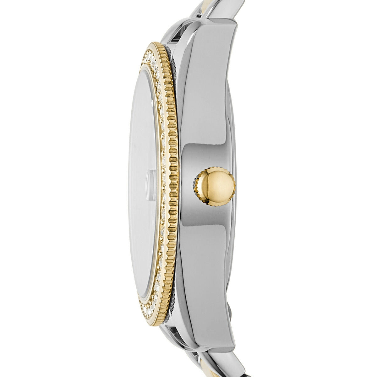 フォッシル FOSSIL 腕時計 レディース SCARLETTE MINI 三針デイト ツートーン ステンレススチールウォッチ ES4319