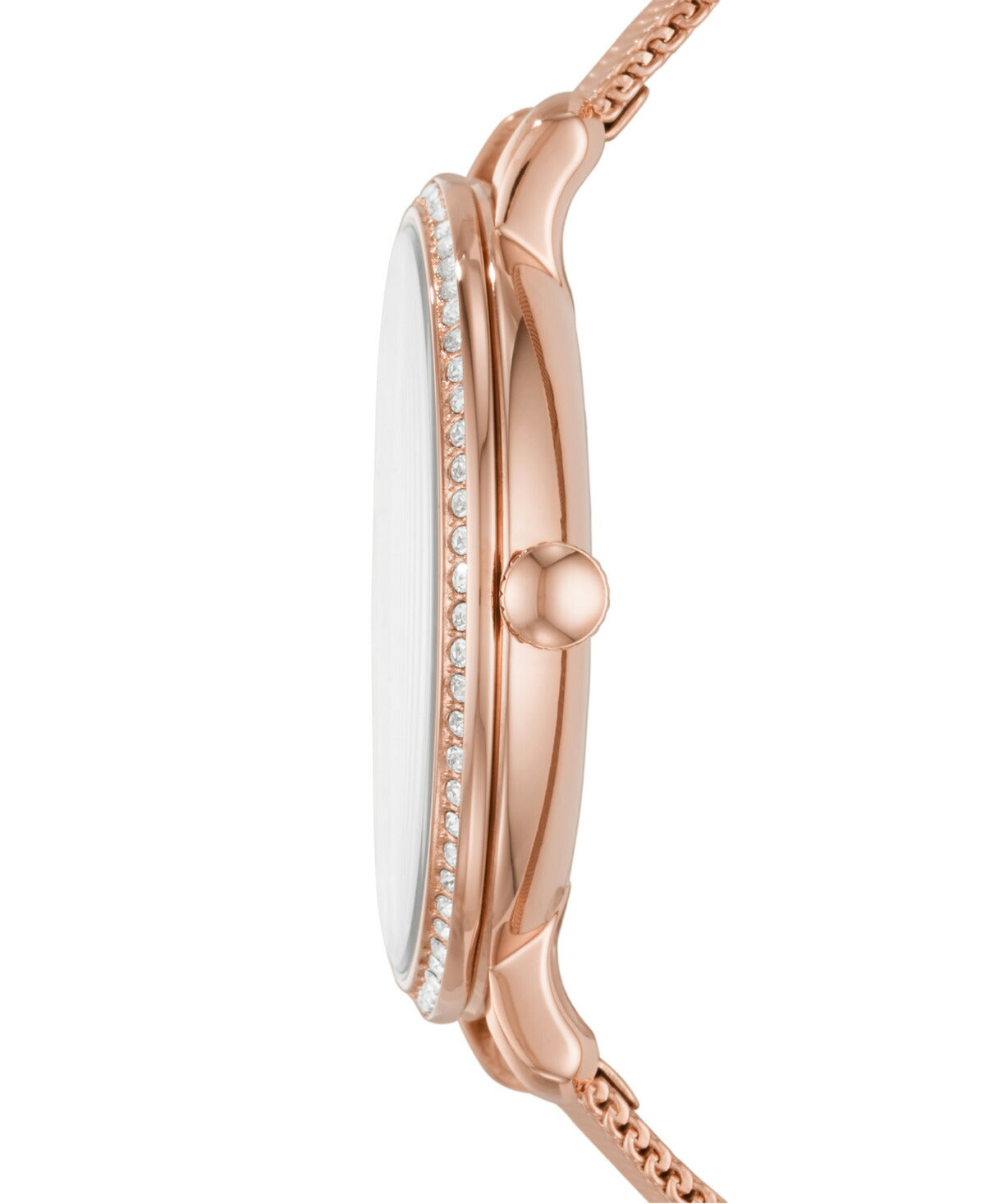 フォッシル FOSSIL 腕時計 レディース JACQUELINE 三針デイト ローズゴールドトーン ステンレススチールウォッチ ES4628