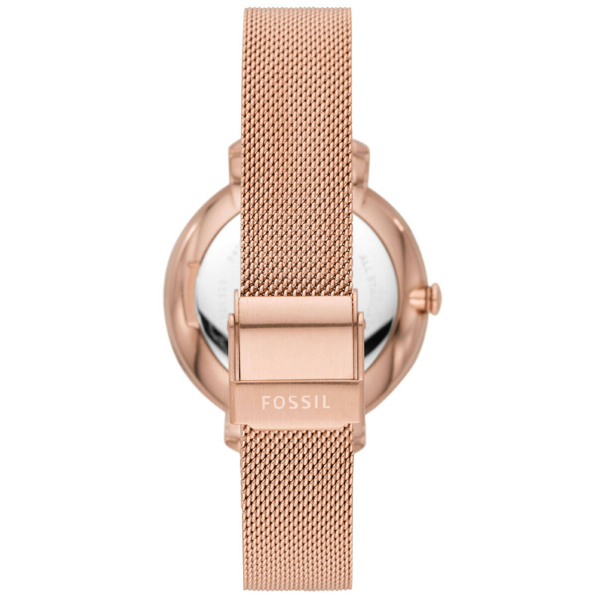 フォッシル FOSSIL 腕時計 レディース JACQUELINE 三針デイト ローズゴールドトーン ステンレススチールウォッチ ES4628