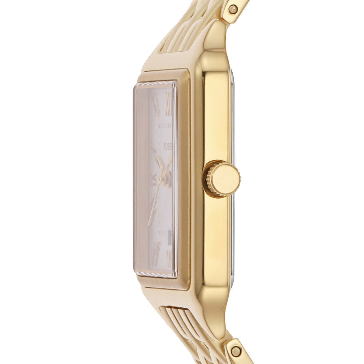 フォッシル FOSSIL 腕時計 レディース RAQUEL 三針デイト ゴールドトーン ステンレススチールウォッチ ES5220