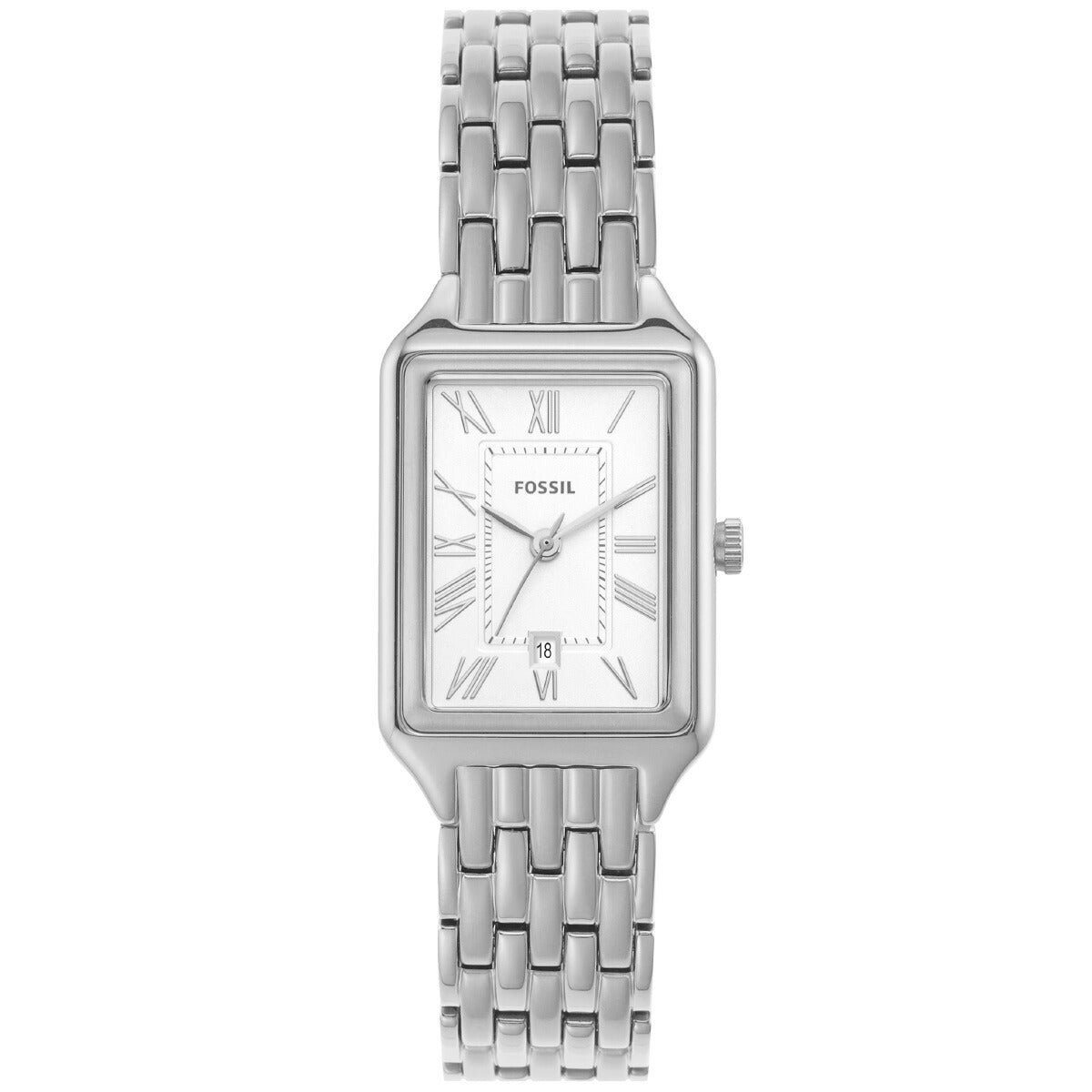 フォッシル FOSSIL 腕時計 レディース RAQUEL 三針デイト ステンレススチールウォッチ ES5221