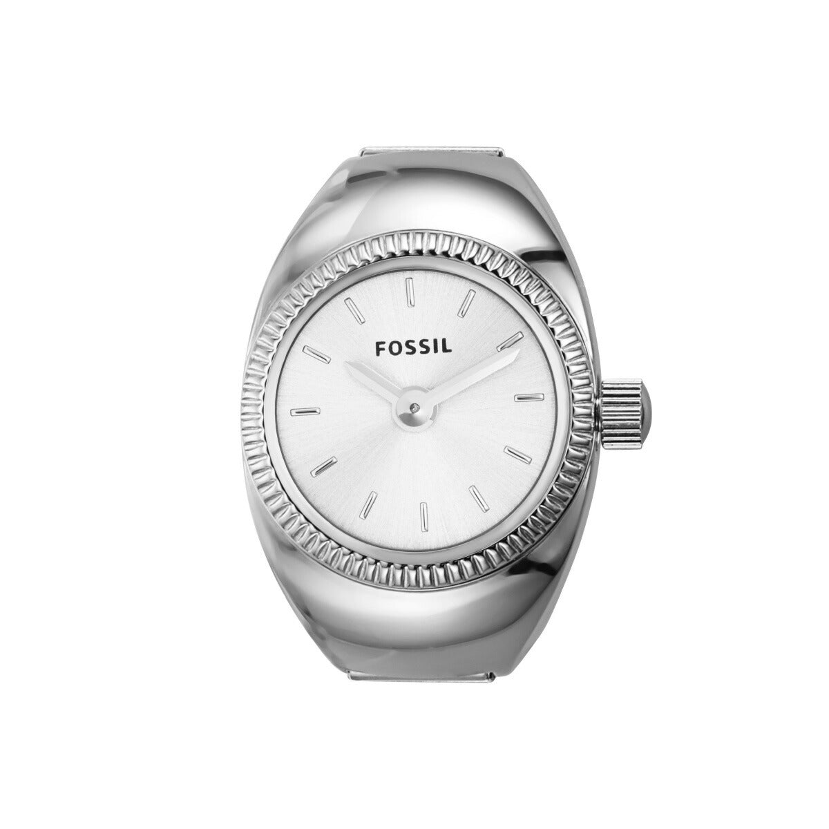 フォッシル FOSSIL リングウォッチ 時計 指輪 レディース 二針 ステンレススチール ウォッチリング ES5245