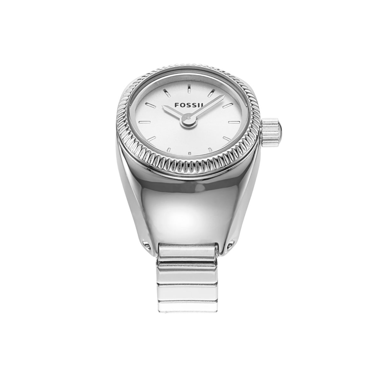 フォッシル FOSSIL リングウォッチ 時計 指輪 レディース 二針 ステンレススチール ウォッチリング ES5245