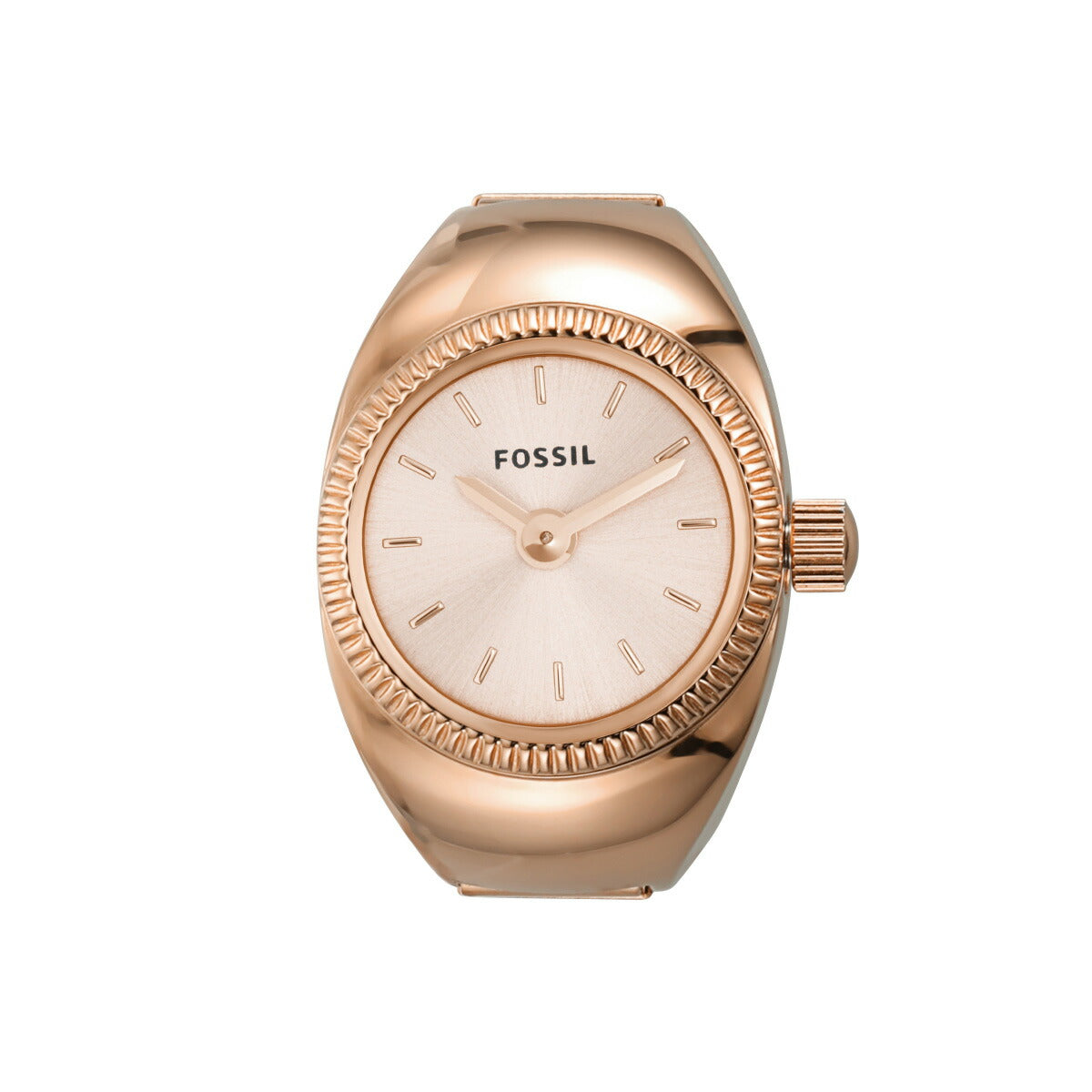 フォッシル FOSSIL リングウォッチ 時計 指輪 レディース ウォッチリング 二針 ローズゴールドトーン ステンレススチール ES5247