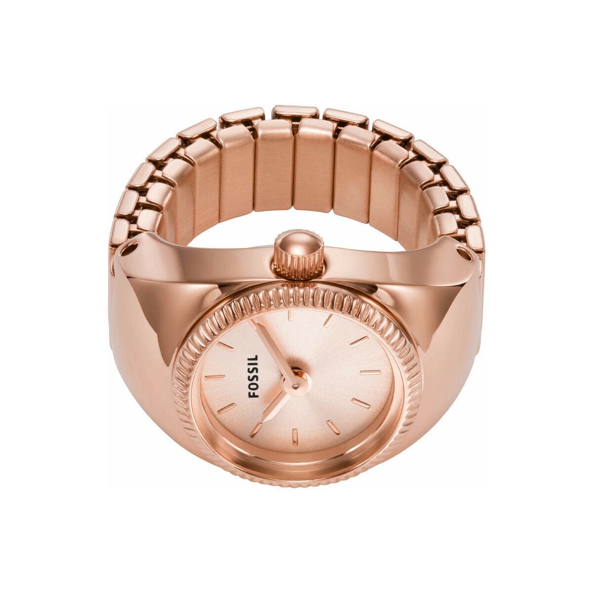 フォッシル FOSSIL リングウォッチ 時計 指輪 レディース ウォッチリング 二針 ローズゴールドトーン ステンレススチール ES5247