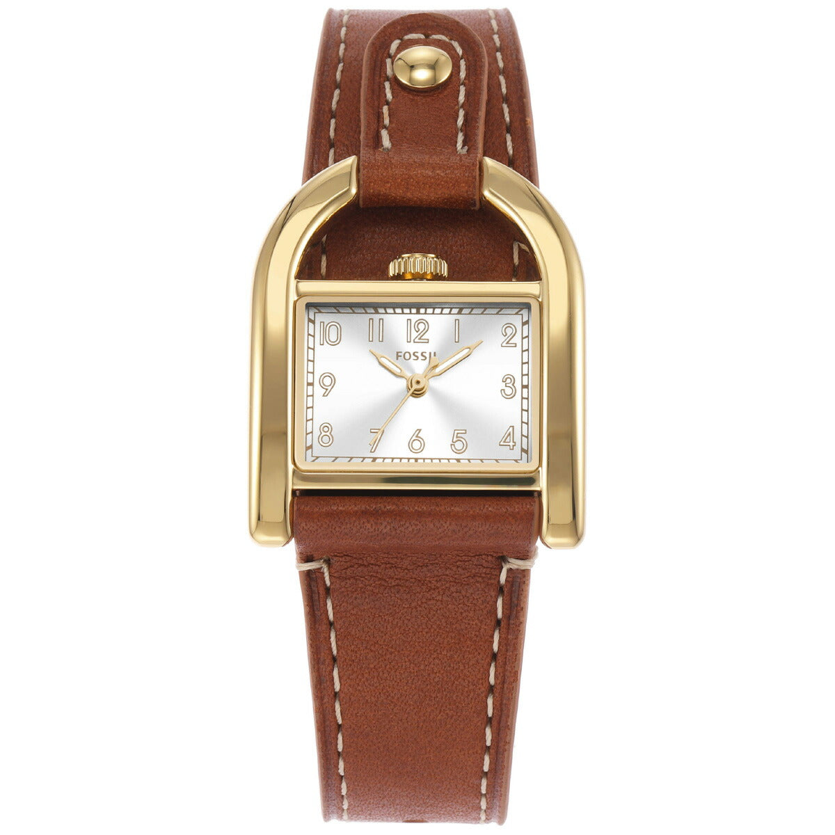 フォッシル FOSSIL 腕時計 レディース HARWELL 三針 ミディアムブラウン レザーウォッチ ES5264