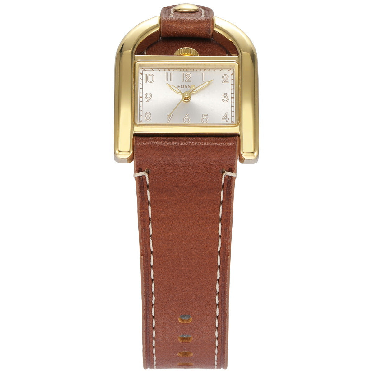 フォッシル FOSSIL 腕時計 レディース HARWELL 三針 ミディアムブラウン レザーウォッチ ES5264