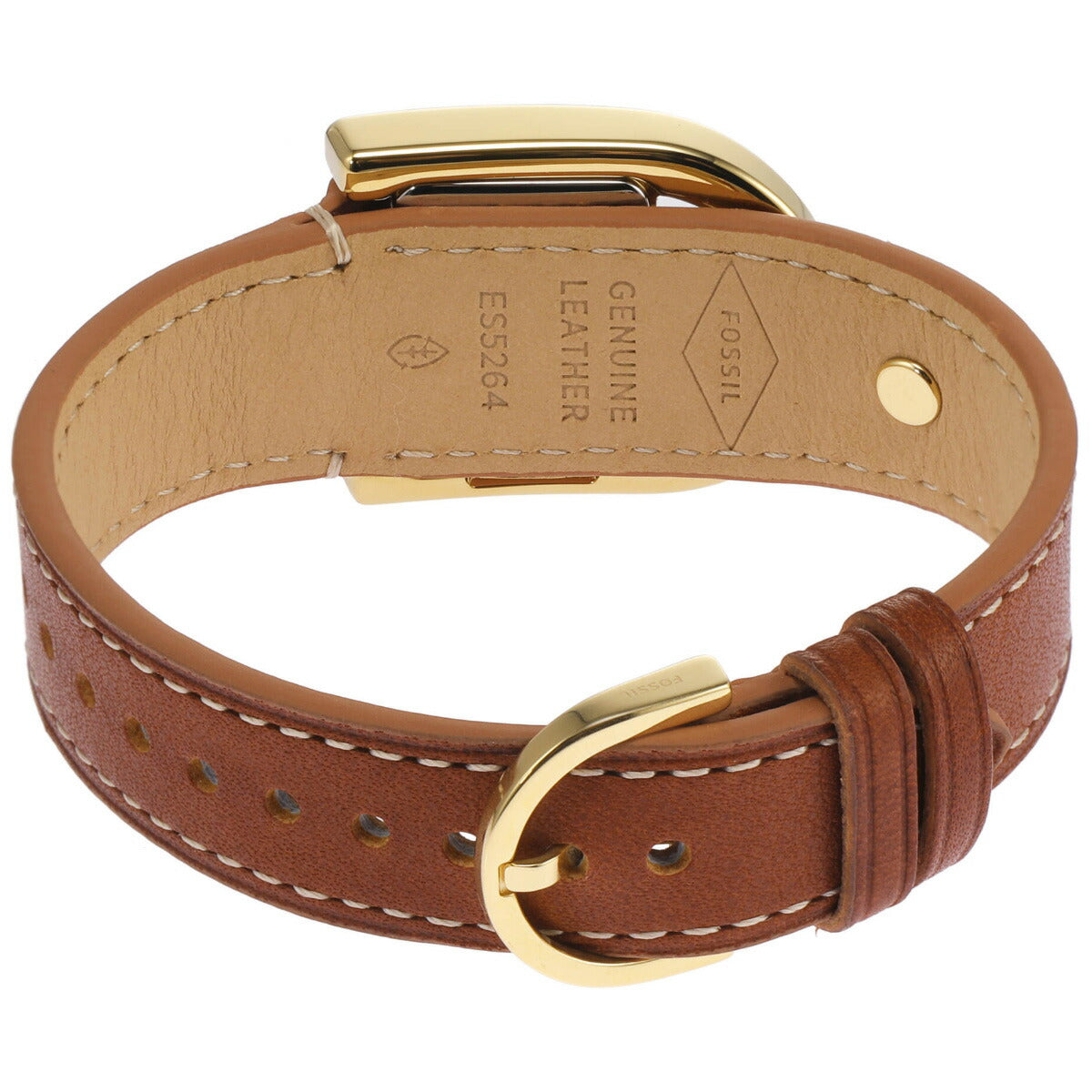 フォッシル FOSSIL 腕時計 レディース HARWELL 三針 ミディアムブラウン レザーウォッチ ES5264