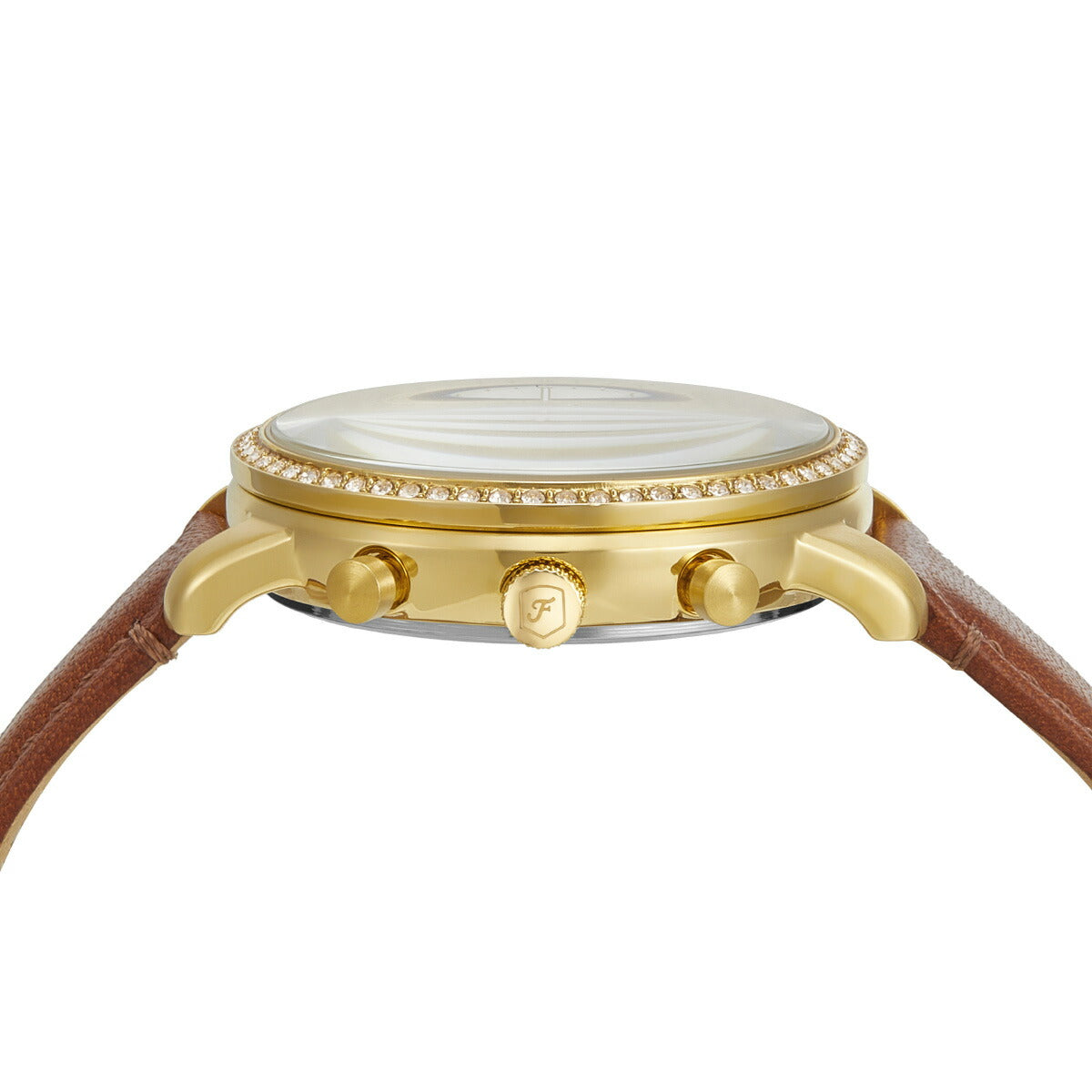 フォッシル FOSSIL 腕時計 レディース NEUTRA クロノグラフ ミディアムブラウン レザーウォッチ ES5278