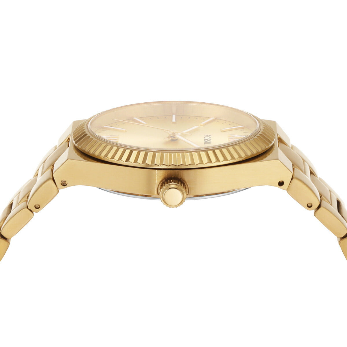 フォッシル FOSSIL 腕時計 レディース SCARLETTE 三針デイト ゴールドトーン ステンレススチールウォッチ ES5299
