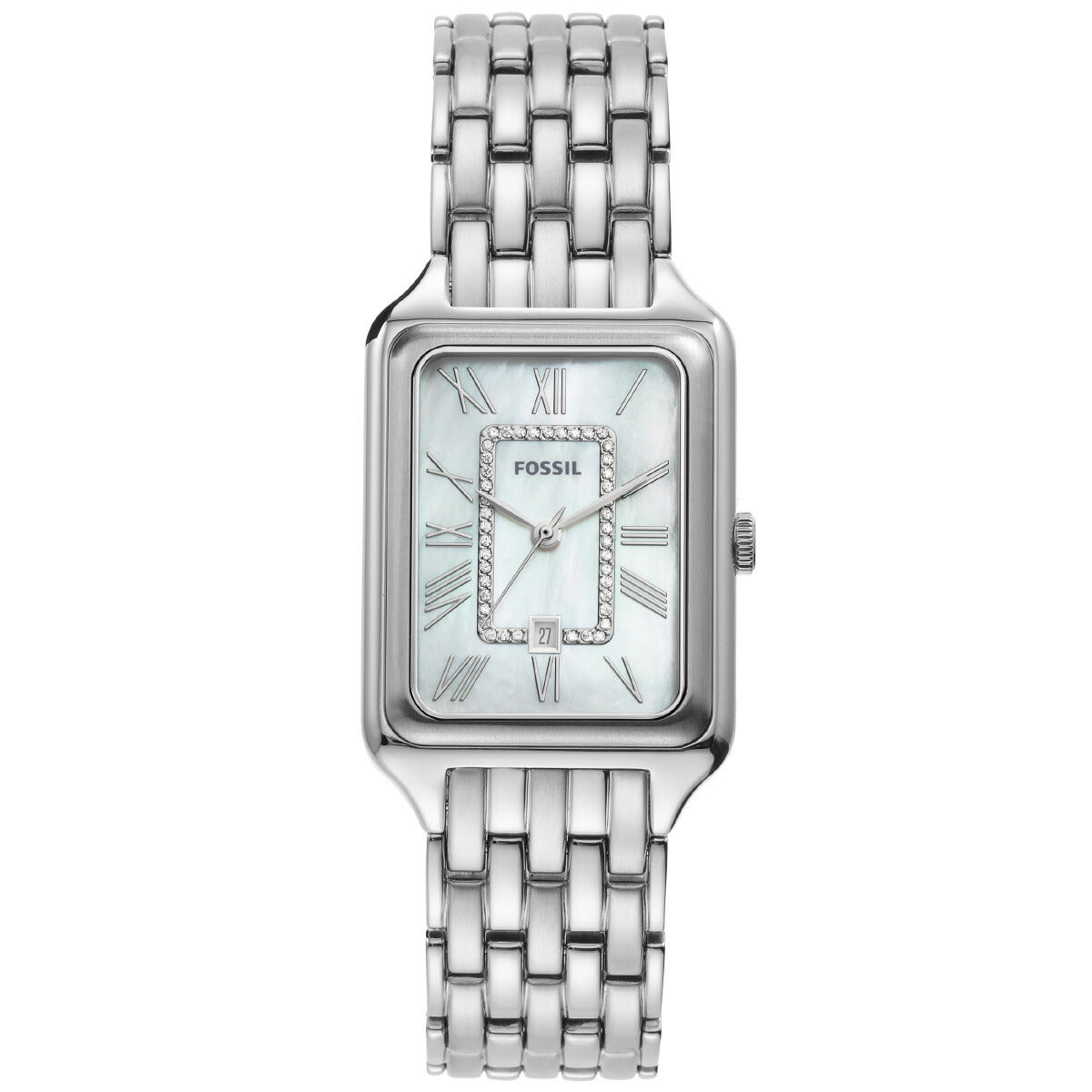 フォッシル FOSSIL 腕時計 レディース RAQUEL 三針デイト ステンレススチールウォッチ ES5306