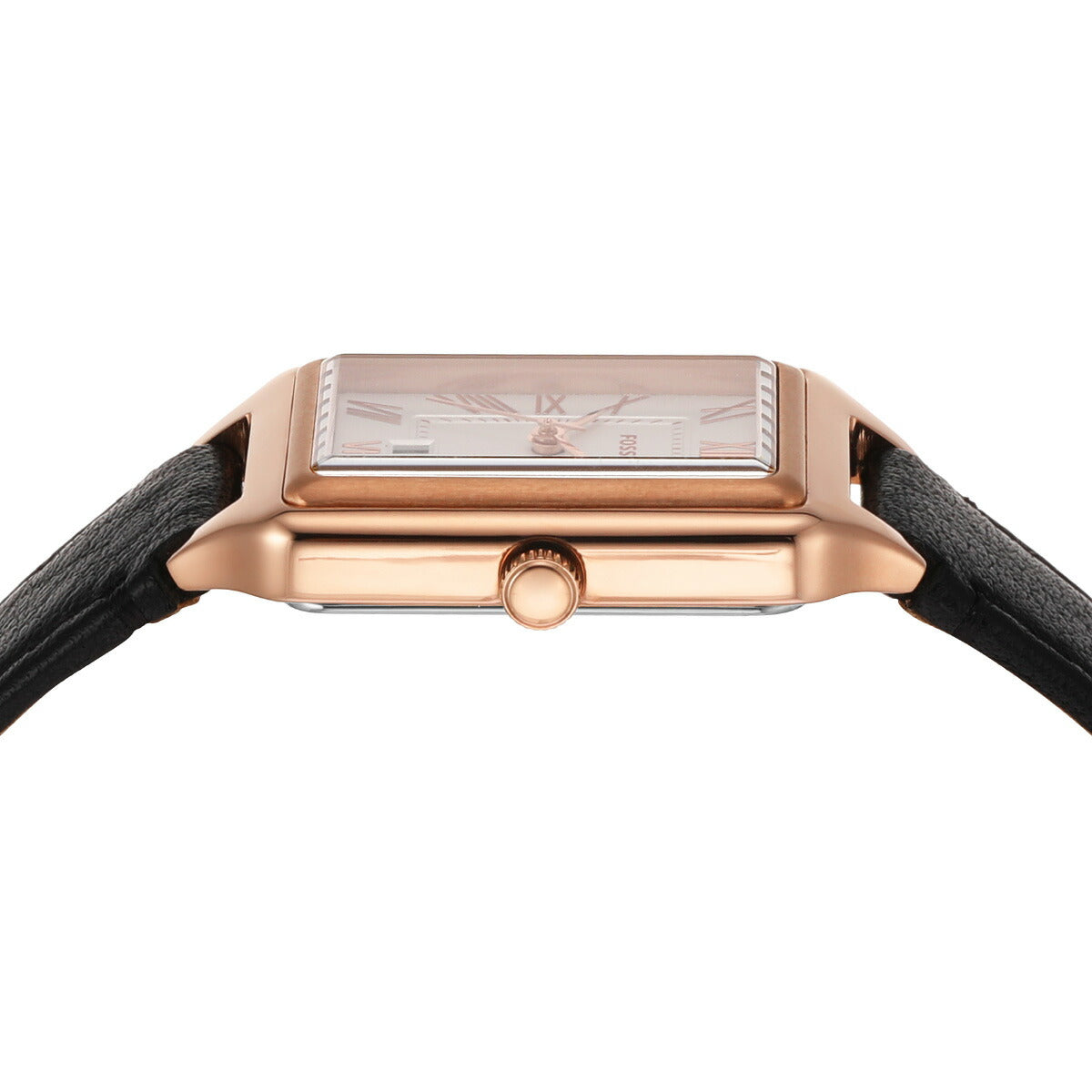 フォッシル FOSSIL 腕時計 レディース RAQUEL 三針デイト ブラック LiteHideレザーウォッチ ES5310