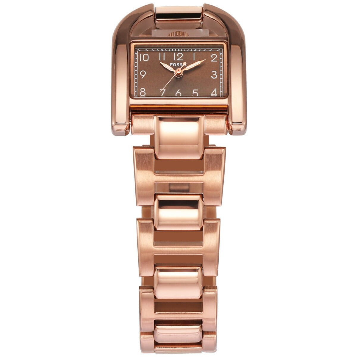 フォッシル FOSSIL 腕時計 レディース HARWELL 三針 ローズゴールドトーン ステンレススチールウォッチ ES5328