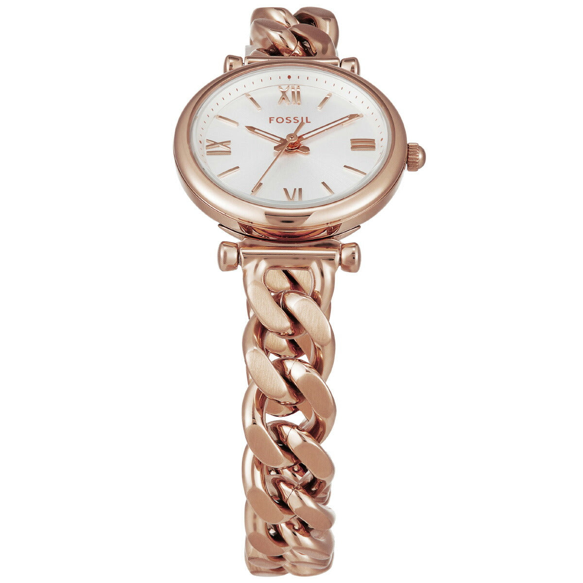 フォッシル FOSSIL 腕時計 レディース CARLIE 三針 ローズゴールドトーン ステンレススチールウォッチ ES5330