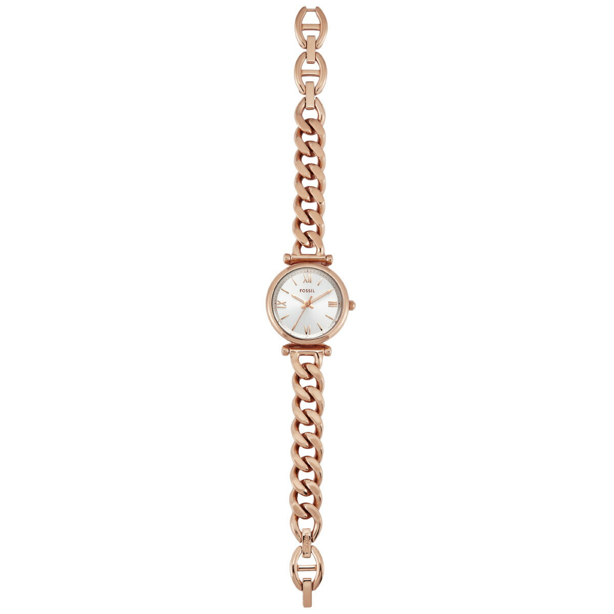 フォッシル FOSSIL 腕時計 レディース CARLIE 三針 ローズゴールドトーン ステンレススチールウォッチ ES5330