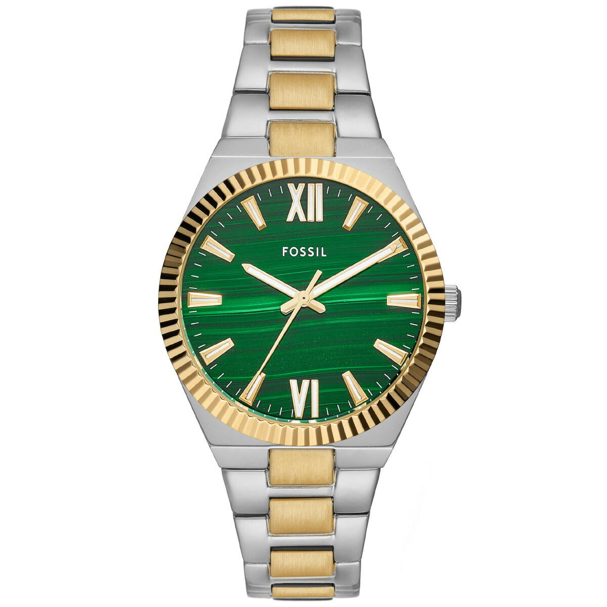 フォッシル FOSSIL 腕時計 レディース SCARLETTE 三針 ツートーン ステンレススチールウォッチ ES5334