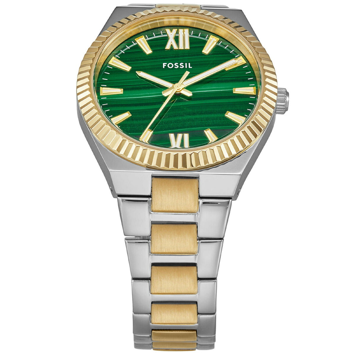 フォッシル FOSSIL 腕時計 レディース SCARLETTE 三針 ツートーン ステンレススチールウォッチ ES5334