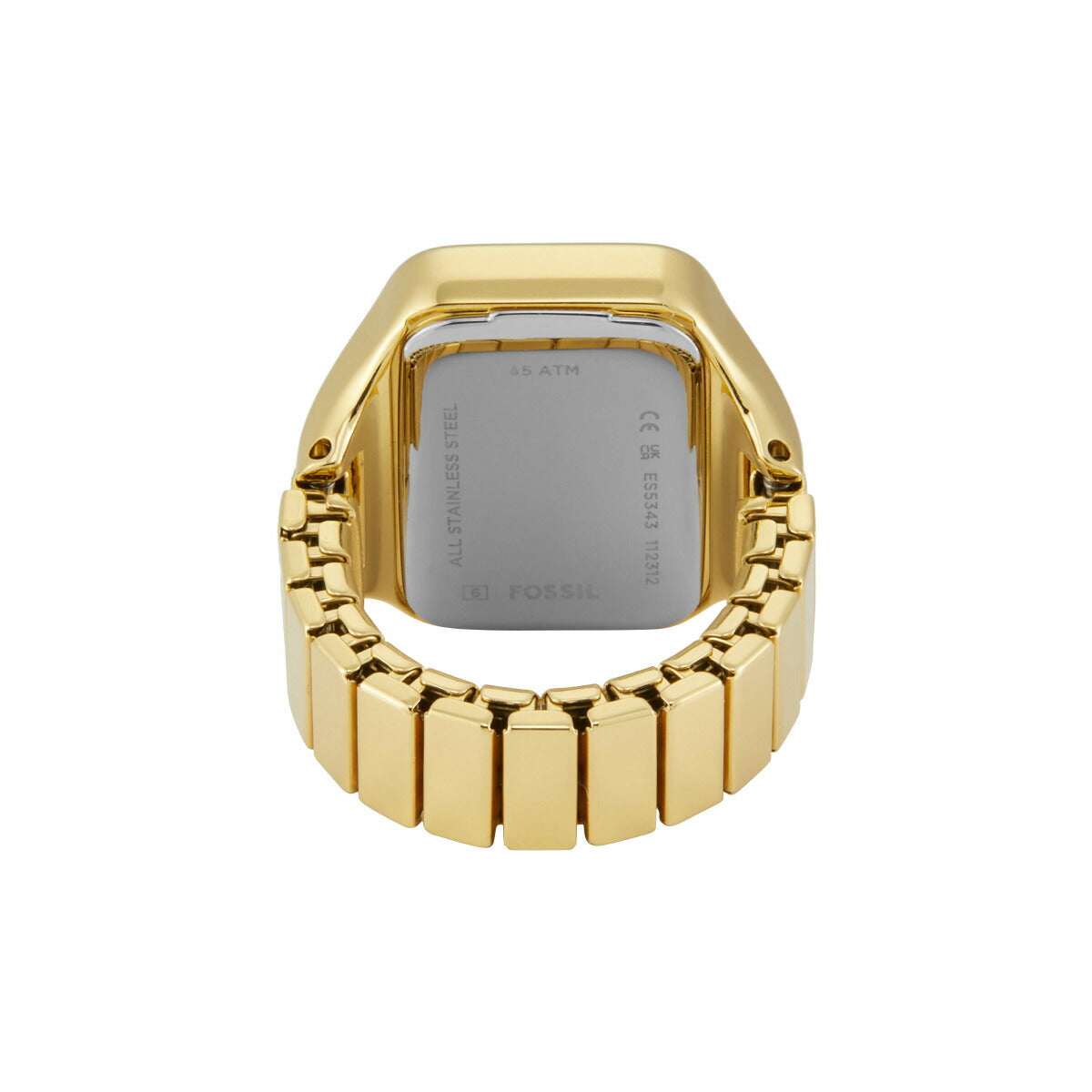 フォッシル FOSSIL リングウォッチ 時計 指輪 レディース RAQUEL 二針 ゴールドトーン ステンレススチール ウォッチリング ES5343