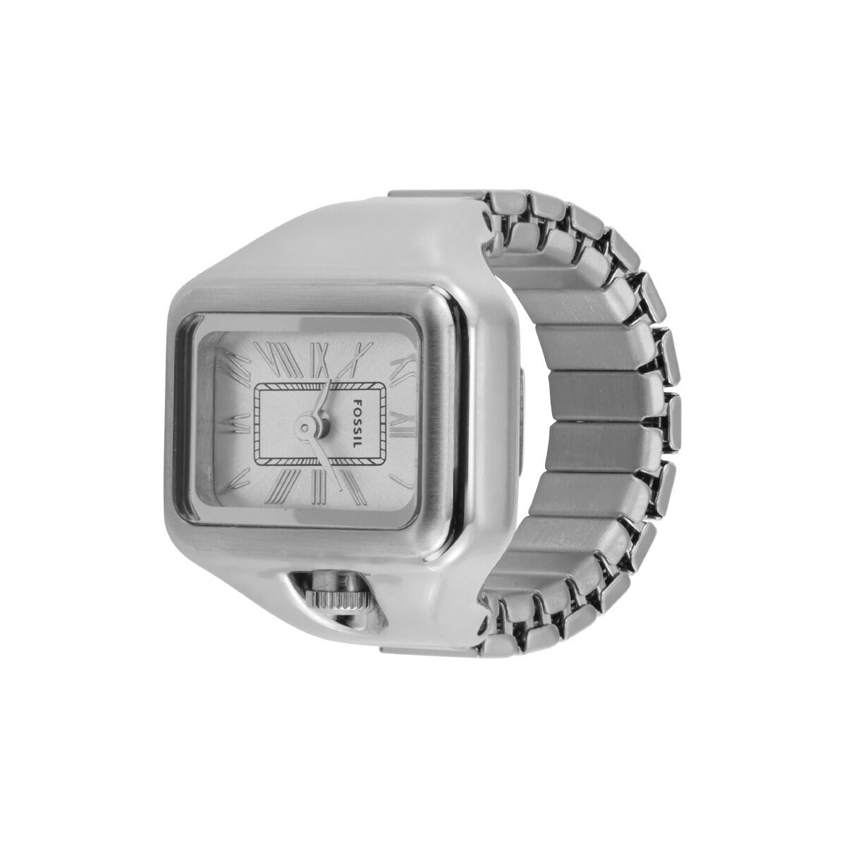 フォッシル FOSSIL リングウォッチ 時計 指輪 レディース RAQUEL 二針 ステンレススチール ウォッチリング ES5344