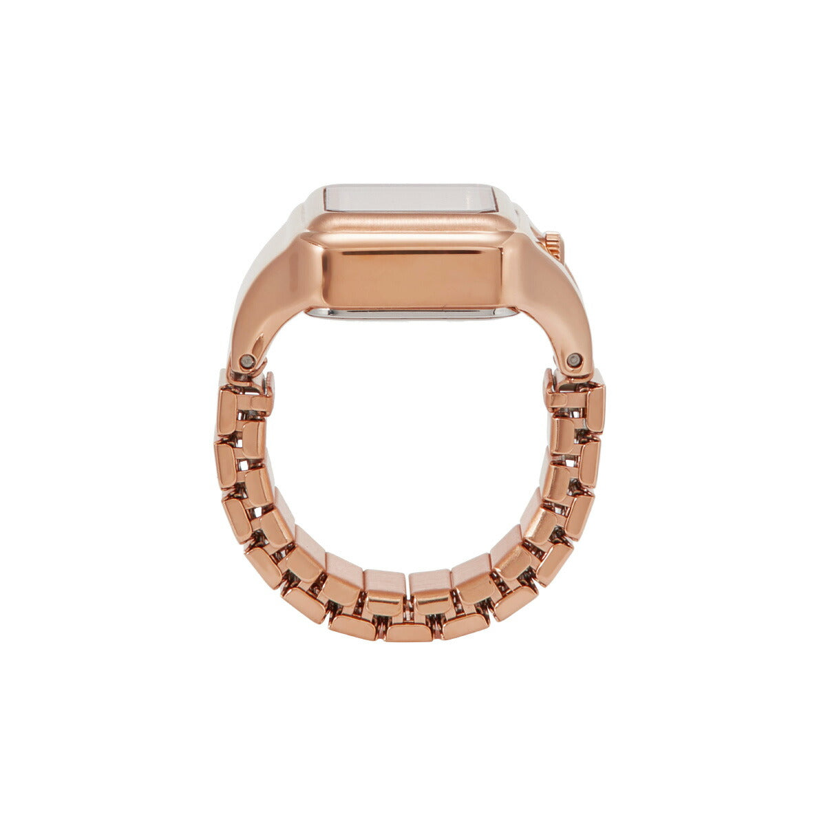 フォッシル FOSSIL リングウォッチ 時計 指輪 レディース RAQUEL 二針 ローズゴールドトーン ステンレススチール ウォッチリング ES5345