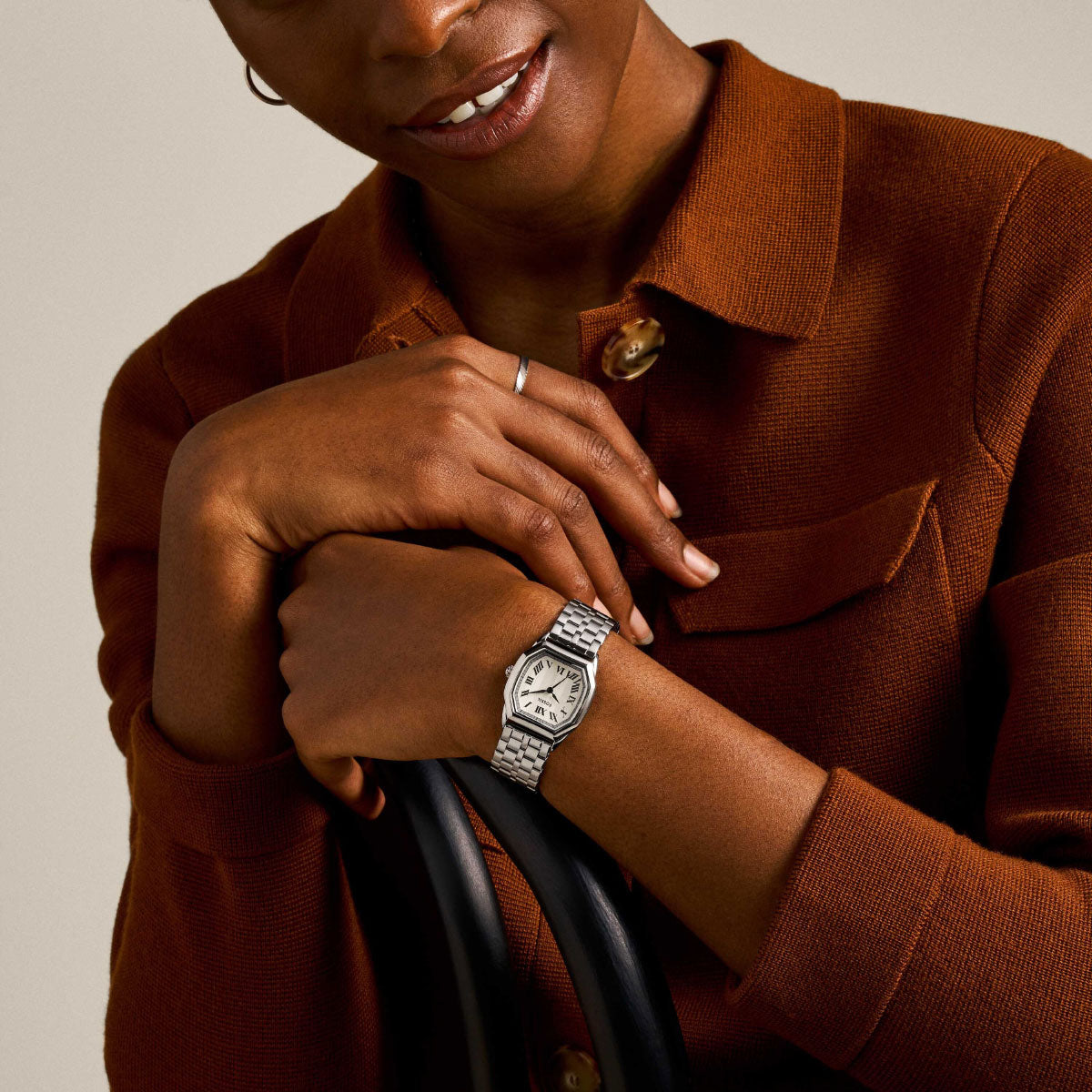 フォッシル FOSSIL 腕時計 レディース HARLOW 三針 ステンレススチールウォッチ ES5363