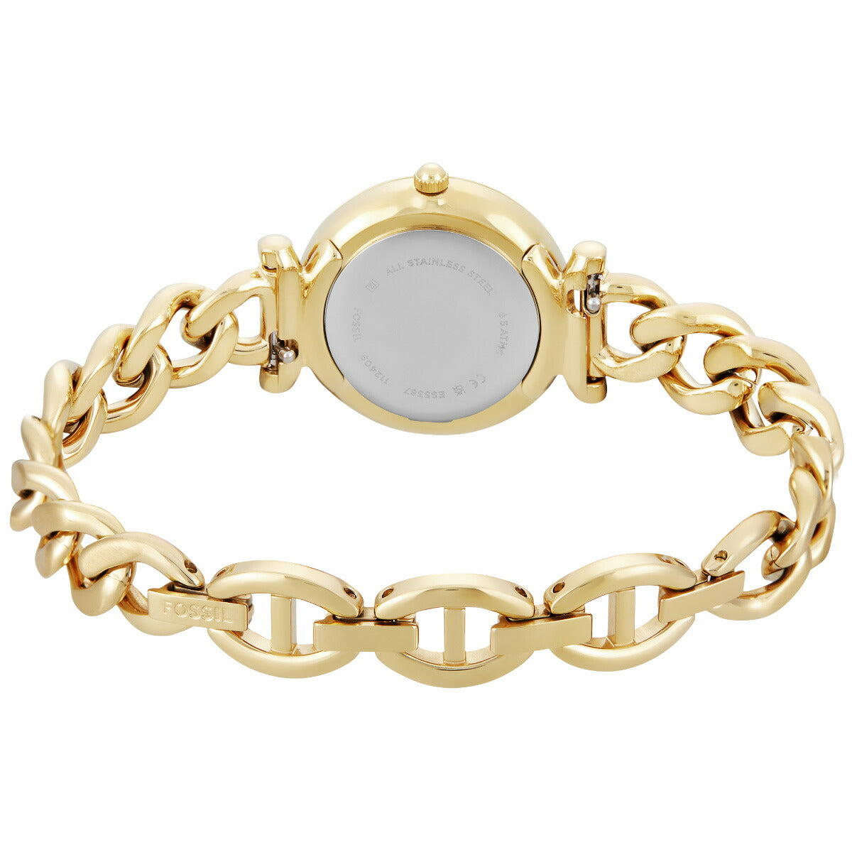 フォッシル FOSSIL 腕時計 レディース CARLIE 三針 ゴールドトーン ステンレススチールウォッチ&ブレスレットセット ES5387SET