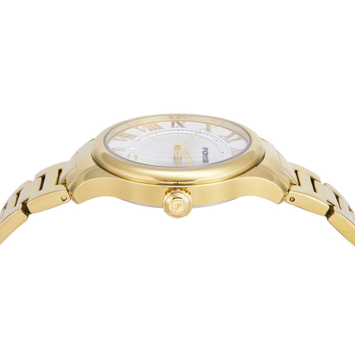 フォッシル FOSSIL 腕時計 レディース GILMORE 三針デイト ゴールドトーン ステンレススチールウォッチ ES5395【2025 新作】