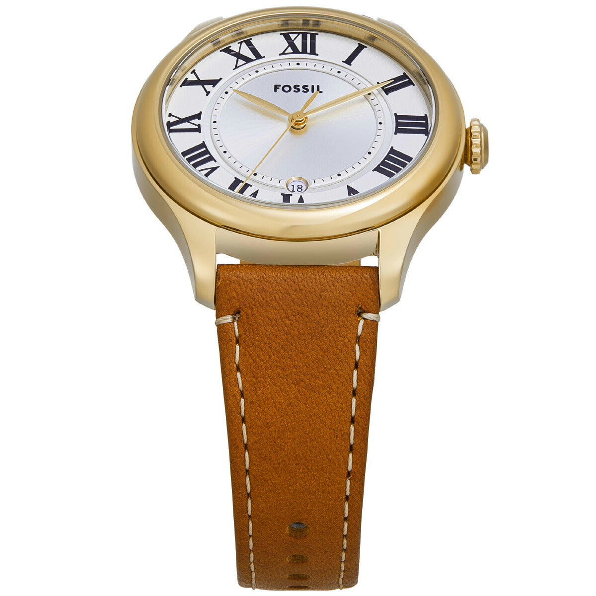 フォッシル FOSSIL 腕時計 レディース GILMORE 三針デイト ツートーン ステンレススチールウォッチ ES5397【2025 新作】