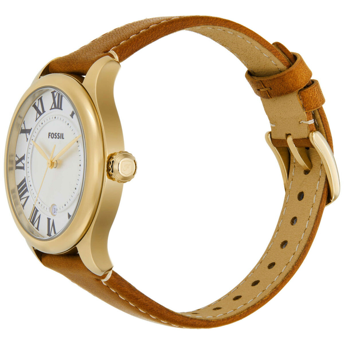 フォッシル FOSSIL 腕時計 レディース GILMORE 三針デイト ツートーン ステンレススチールウォッチ ES5397【2025 新作】