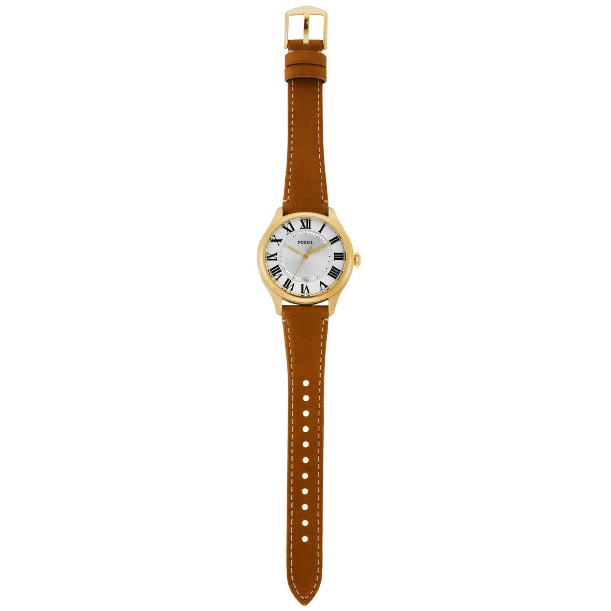 フォッシル FOSSIL 腕時計 レディース GILMORE 三針デイト ツートーン ステンレススチールウォッチ ES5397【2025 新作】