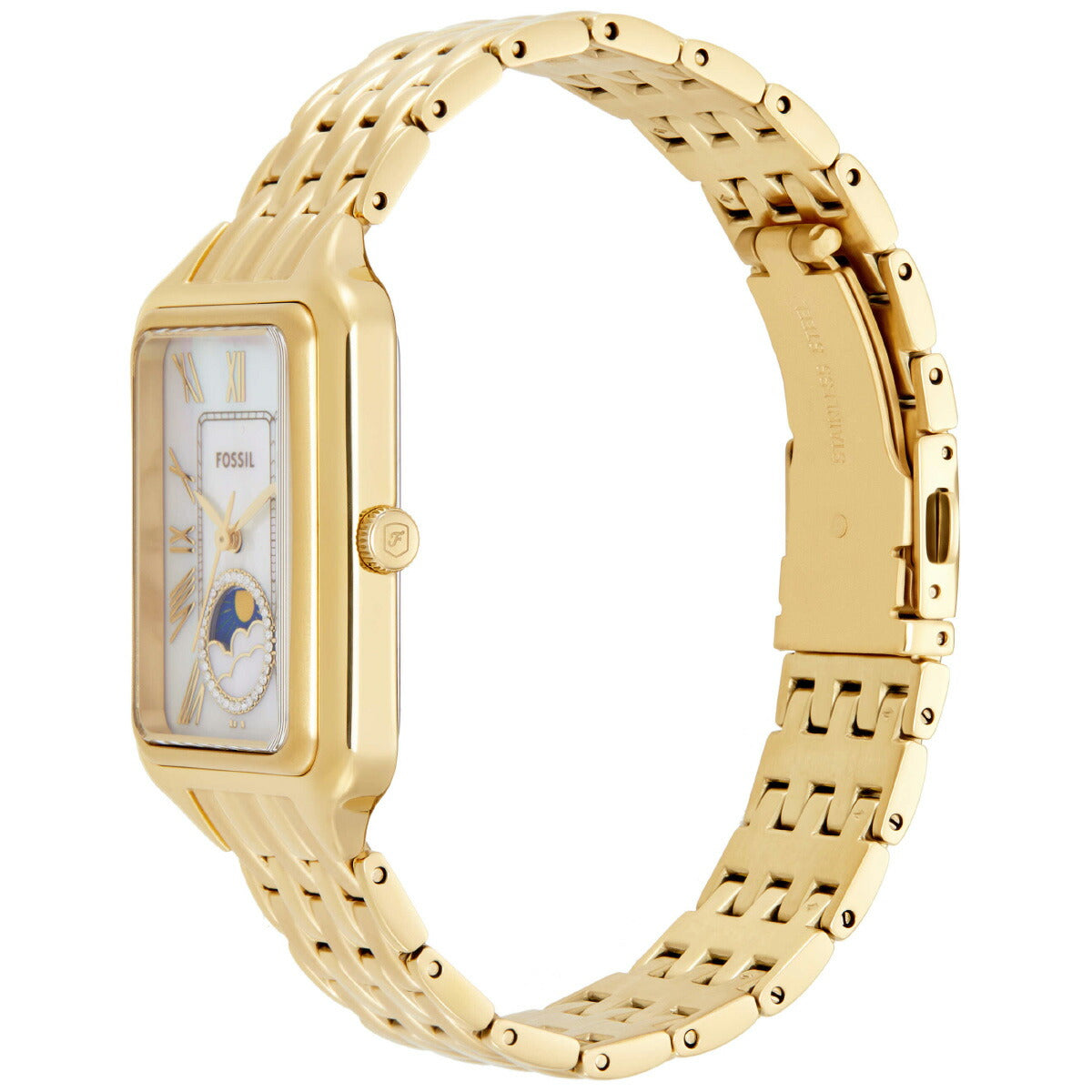 フォッシル FOSSIL 腕時計 レディース RAQUEL サンムーン マルチファンクション ゴールドトーン ステンレススチールウォッチ ES5398【2025 新作】
