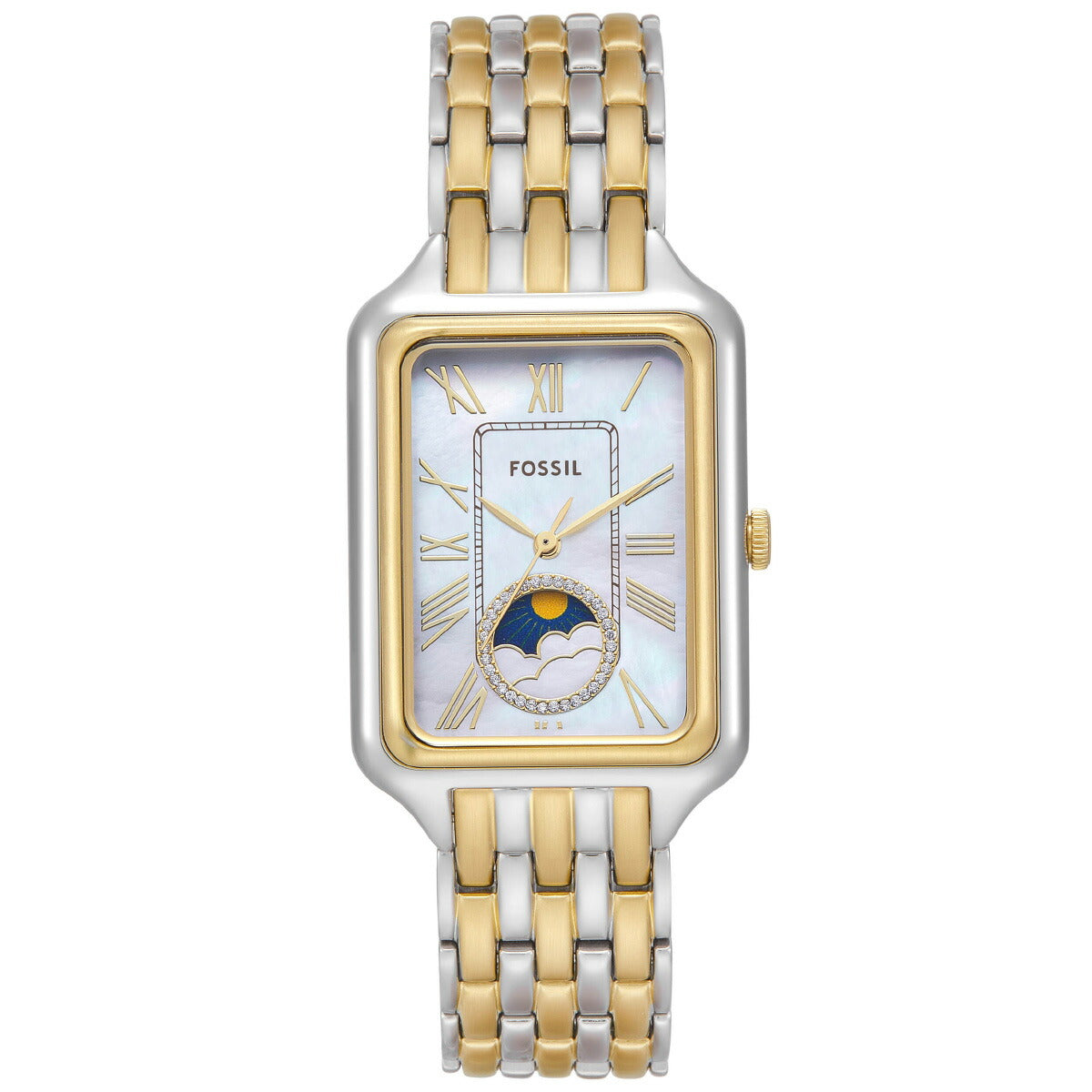 フォッシル FOSSIL 腕時計 レディース RAQUEL サンムーン マルチファンクション ステンレススチールウォッチ ES5399【2025 新作】