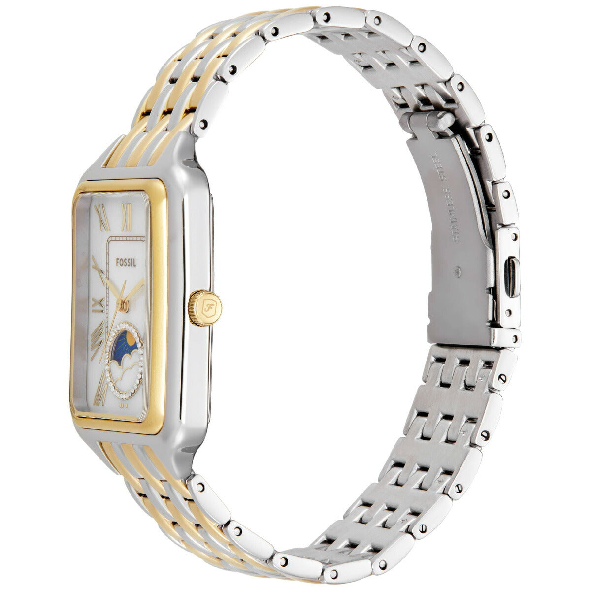 フォッシル FOSSIL 腕時計 レディース RAQUEL サンムーン マルチファンクション ステンレススチールウォッチ ES5399【2025 新作】
