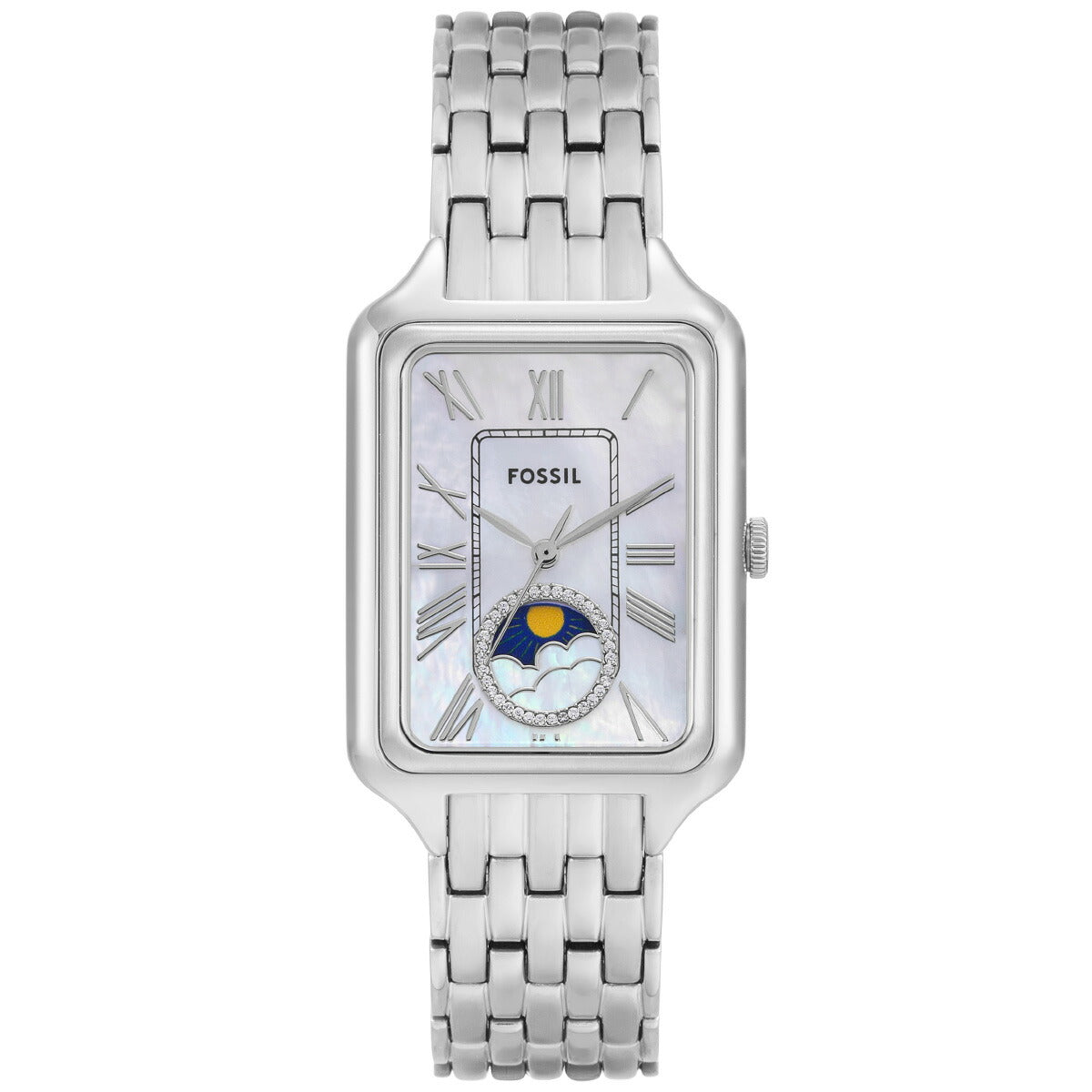 フォッシル FOSSIL 腕時計 レディース RAQUEL サンムーン マルチファンクション ステンレススチールウォッチ ES5400【2025 新作】