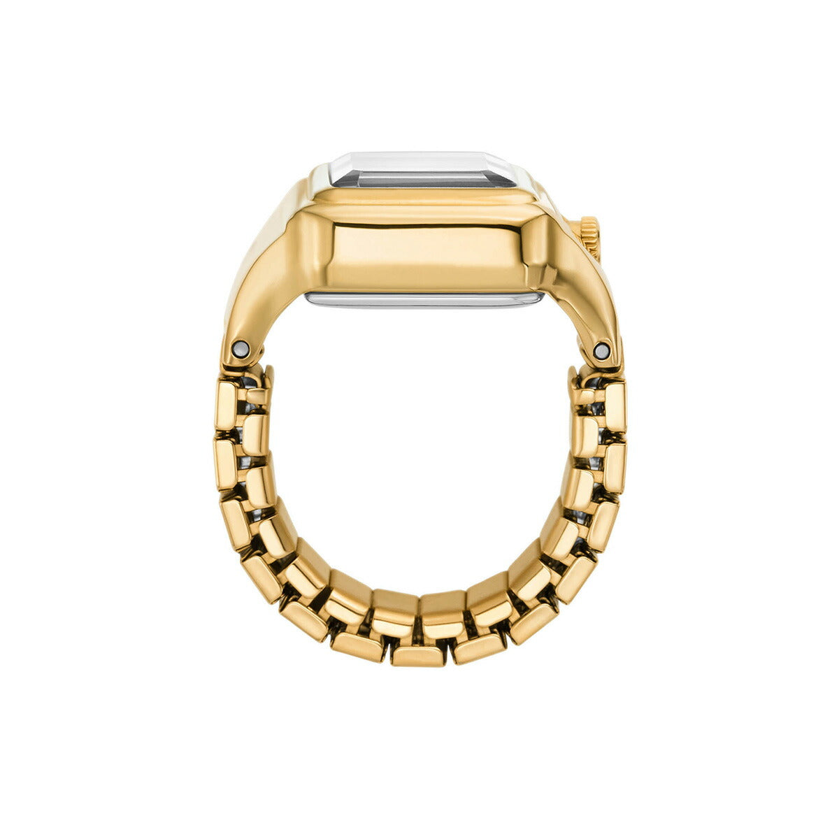 フォッシル FOSSIL リングウォッチ 時計 指輪 レディース RAQUEL 二針 ステンレススチール ウォッチリング ES5411【2025 新作】