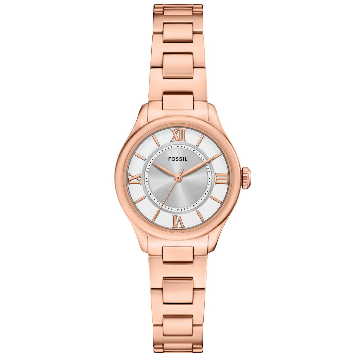 フォッシル FOSSIL 腕時計 レディース GILMORE 三針 ローズゴールドトーン ステンレススチールウォッチ ES5420【2025 新作】