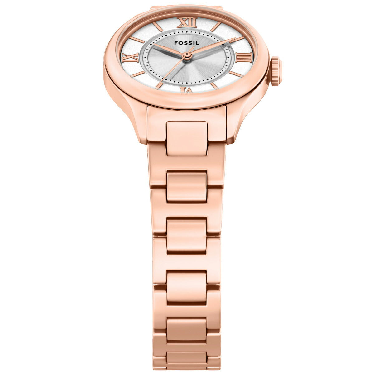 フォッシル FOSSIL 腕時計 レディース GILMORE 三針 ローズゴールドトーン ステンレススチールウォッチ ES5420【2025 新作】